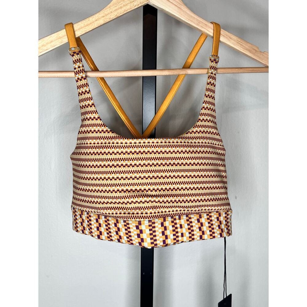 Wear It To Heart Sports Bra Bundle XS NWT 3pc Gaby Strap Back Mixed Prints - Picture 4 of 12
